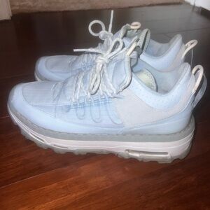 Jordan Women's Sneakers in Light Blue and Gray